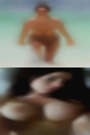 Nude woman near